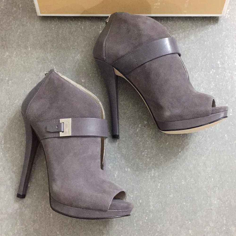 Michael Kors suede booties 7.5